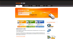 Desktop Screenshot of designsbydre.com